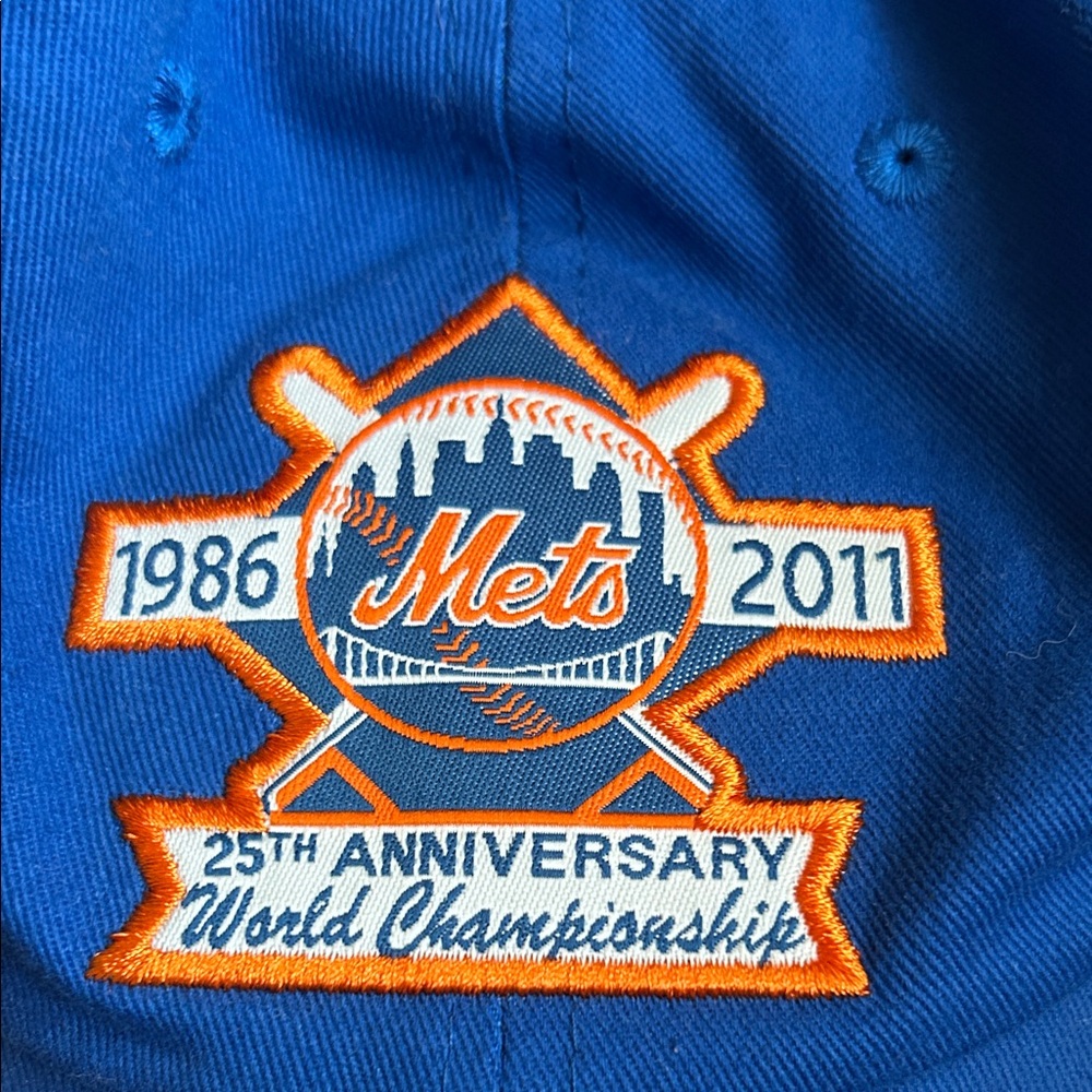Blue Mets 25th Anniversary Cap - Picture 4 of 4